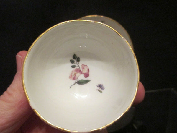 Bol à Thé Miniature et Soucoupe En Porcelaine De Meissen 1740 