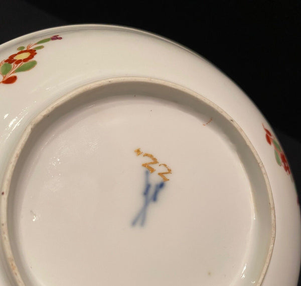 Meissen Kauffahrtei Scene Saucer 1735