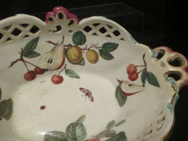 Chelsea Porcelain Red Anchor Period Basket 1752-56... Rare