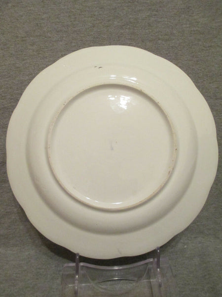 Assiette plate en porcelaine de Meissen avec insectes et fleurs Klinger 1740 (2)