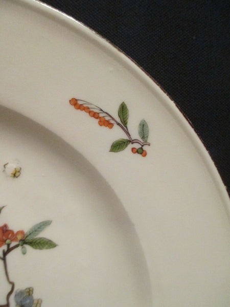 Assiette creuse papillon Meissen 1735 