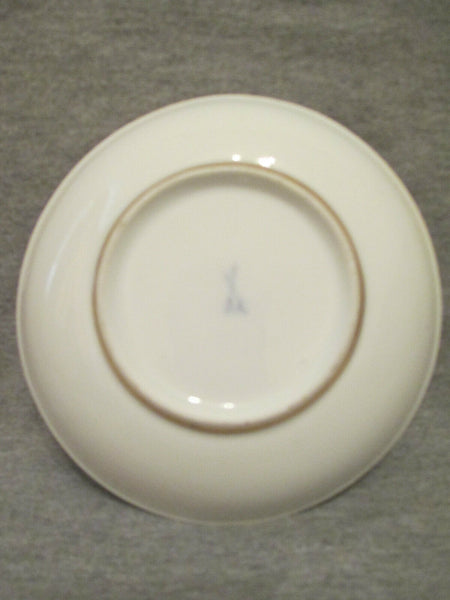 Meissen Porcelain Kauffahrtei Scene Saucer, 1740.