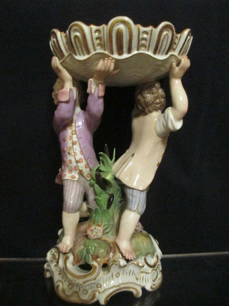 Salière figurative Meissen 19ème