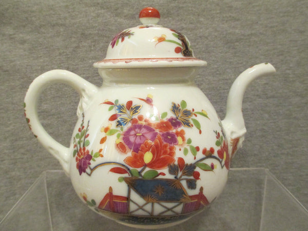 Meissen Early Tischchenmuster Masked Tea Pot 18Th C