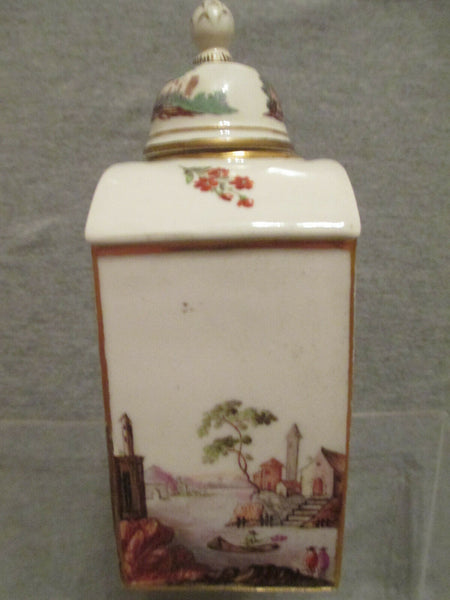 Nymphenburg Porzellan Teedose Teedose, 1780 Sehr selten! 