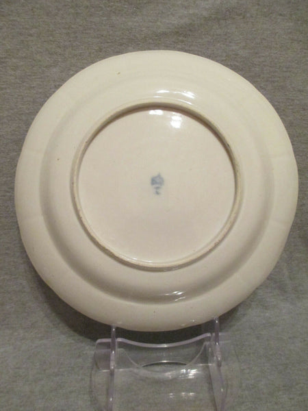 Assiette creuse en porcelaine Scenice de Ludwigsburg des années 1700 (1)