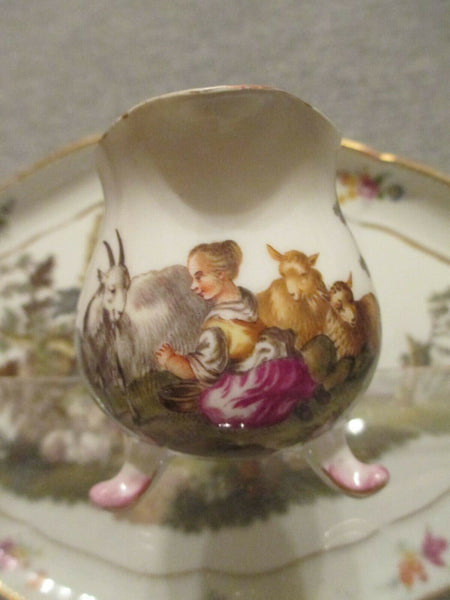 Service à Thé Pour Enfants D'époque Académique En Porcelaine De Meissen, Poupées. 1763-74 