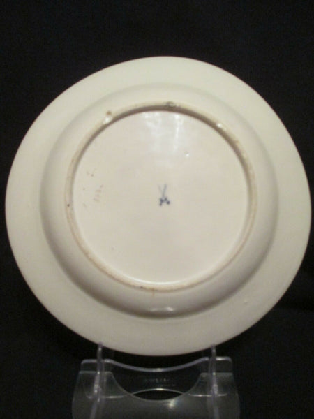 Assiette creuse papillon Meissen 1735 