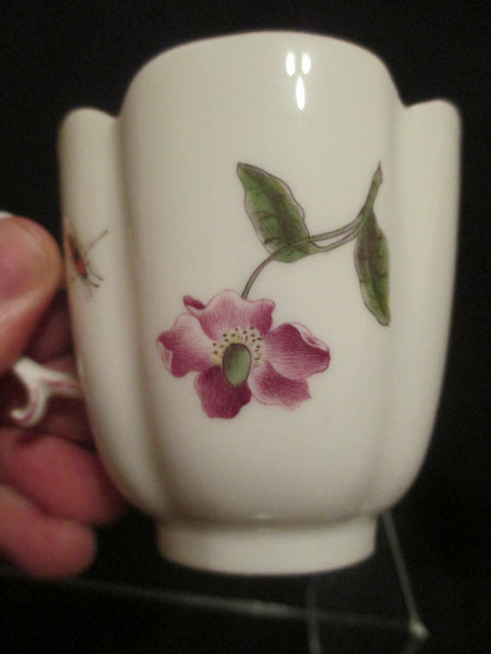 Meissener Porzellan Klinger Käfer &amp; Blumen, Teetasse 1740