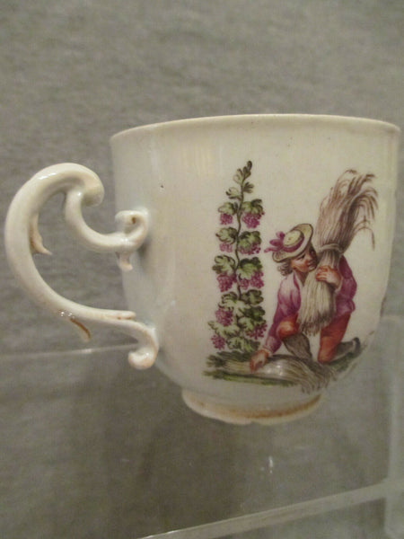 Meissener Porzellan, Hausmaler Tasse 1740 