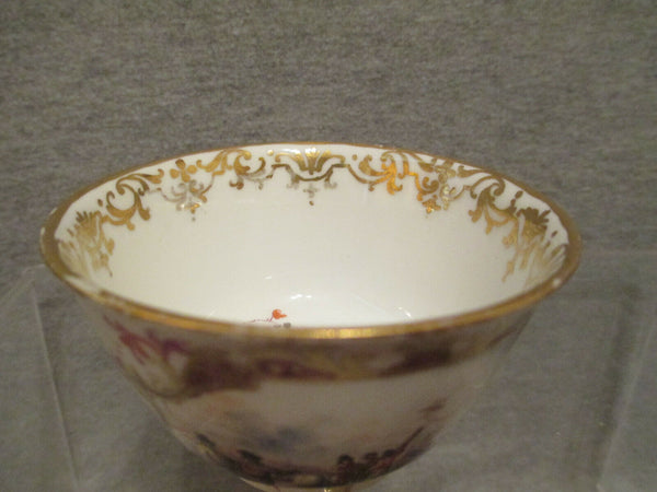 Meissen Porcelain Kauffahrtei Scene Tea Bowl 1735 (1)