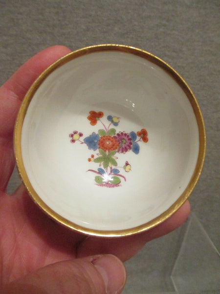 Meissen Porcelain Continuous Scenic Tea Bowl & Saucer 1735