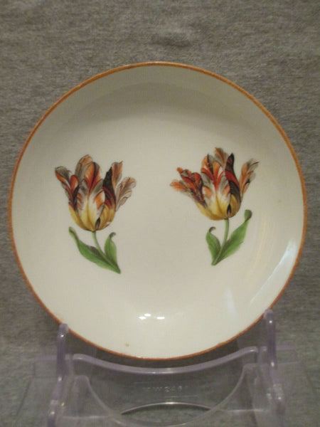 Tasse Et Soucoupe Tulipe Macolini En Porcelaine De Meissen 1774- 1814 