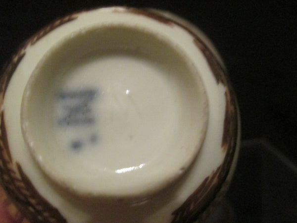 Bol à thé et soucoupe en porcelaine de Zurich style Stadler Chinoiserie 1765