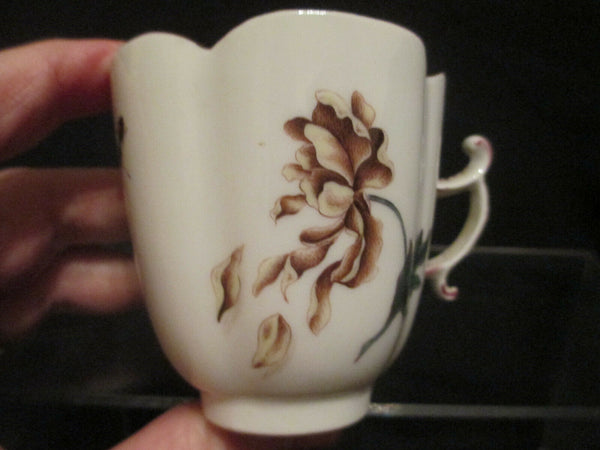 Meissener Porzellan Klinger Käfer &amp; Blumen, Teetasse 1740