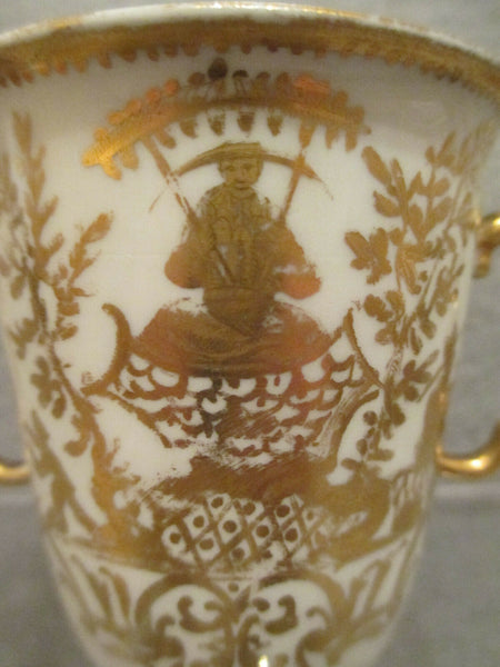 Meissener Porzellan Botteger Chinoiserie Becher 1725 