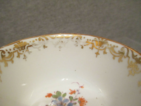 Meissen Porcelain Kauffahrtei Scene Tea Bowl 1735 (2)