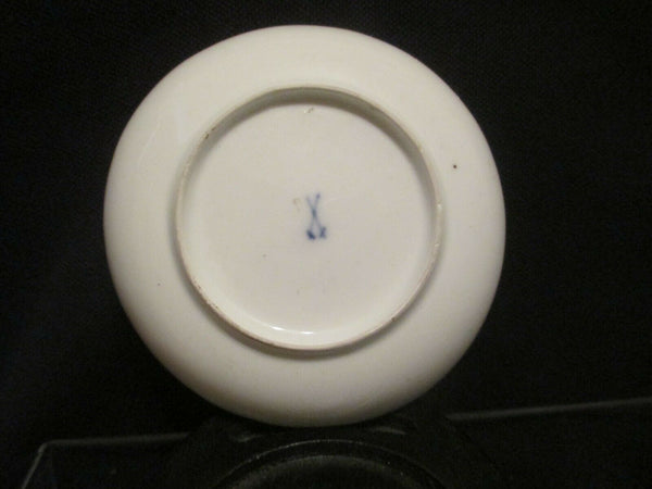 Bol à Thé Miniature et Soucoupe En Porcelaine De Meissen 1740 