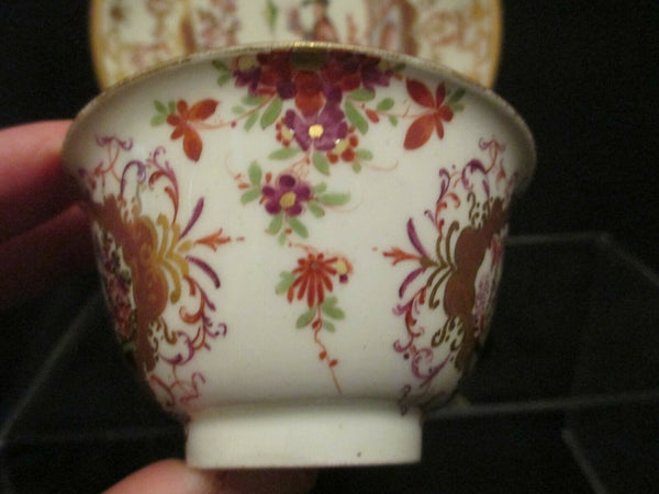 Bol à thé et soucoupe en porcelaine chinoise de Meissen 1725