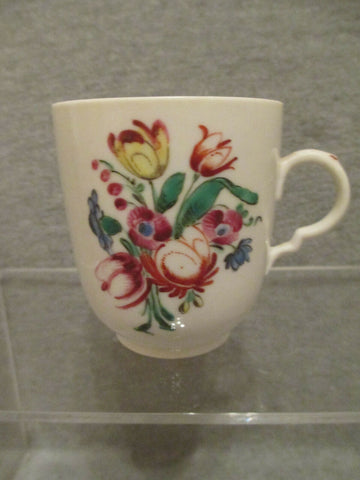 Doccia Porcelain Floral Coffee Cup 1770-80 (No 1)