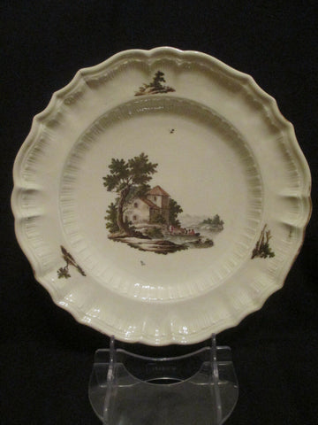 Assiette creuse en porcelaine de Zurich 1770