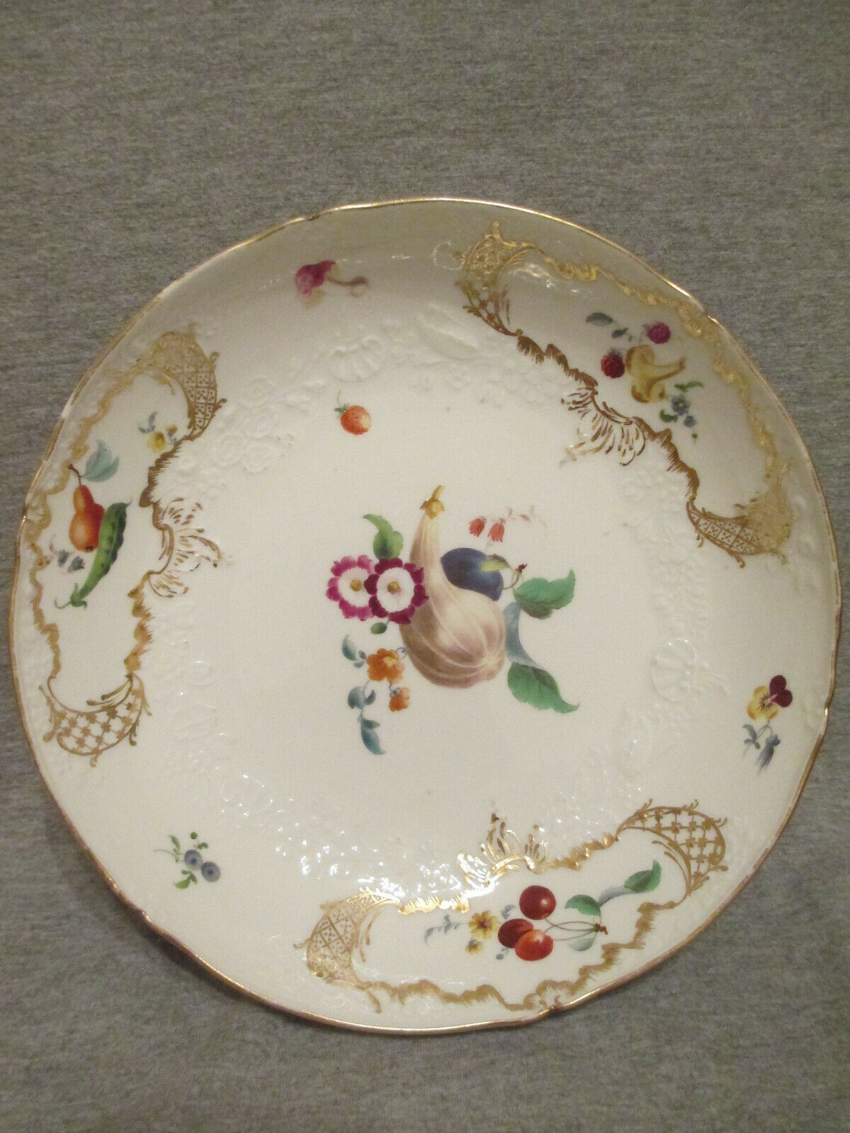 Grand Bol Académique / Période Dot En Porcelaine De Meissen 1763-74 (2)