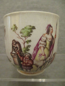 Meissener Porzellan, Hausmaler Tasse 1740 