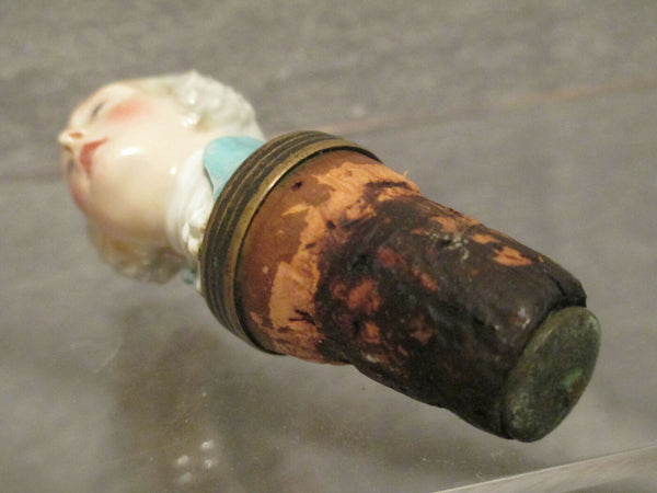 Meissen Porcelain Flaschenkorken / Bottle Stopper 19th C