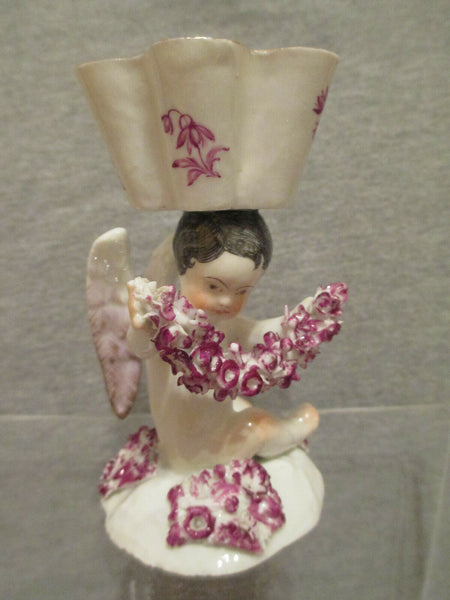 Meissen Porcelain Figural Open Salt.1760 Very Rare