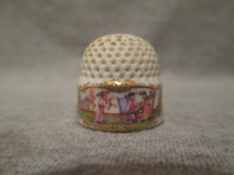 Meissen Chinoiserie Thimble