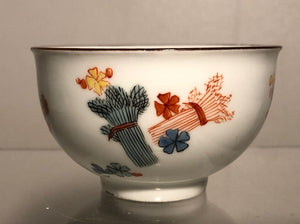 Meissen Porcelain Kakiemon Wheat Sheaf Tea Bowl 1730 - 1735 Drehers Marks