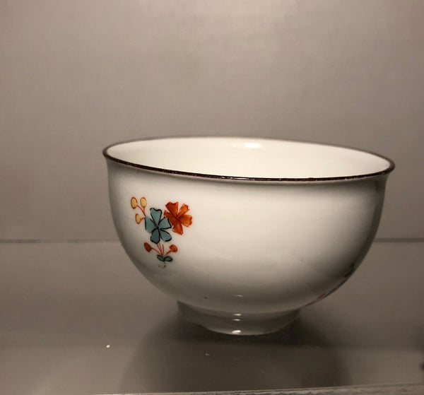 Meissen Porcelain Kakiemon Wheat Sheaf Tea Bowl 1730 - 1735 Drehers Marks