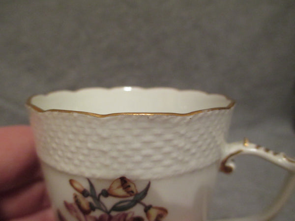 Meissen Ozier Moulded Cup