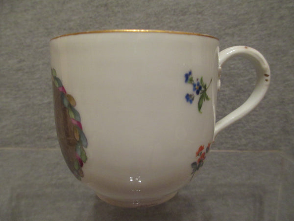 Meissen Marcolini Tennier Tasse und Untertasse (Nr. 2) 