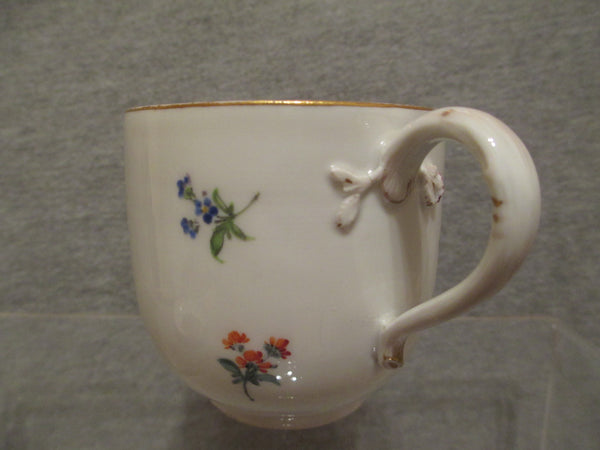 Meissen Marcolini Tennier Tasse und Untertasse (Nr. 2) 