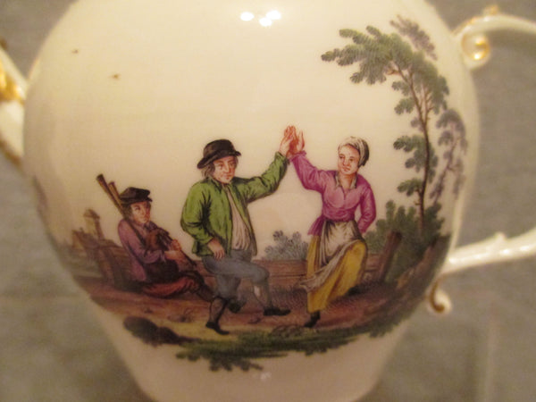 Meissen Tenniers Teekanne, Anfang 1700