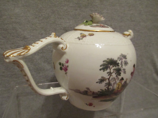 Meissen Tenniers Teekanne, Anfang 1700