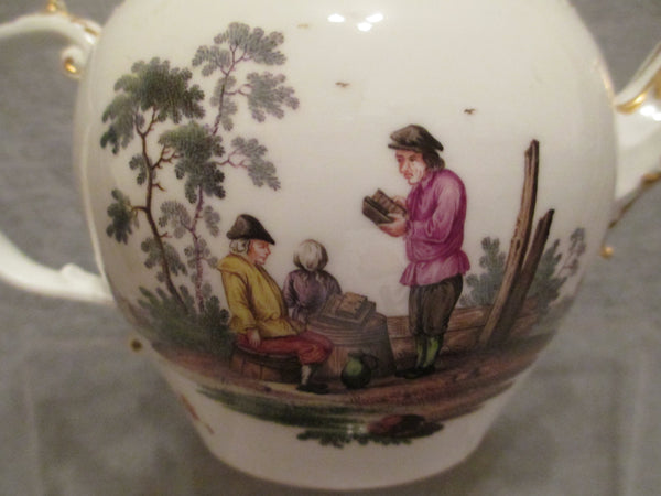 Meissen Tenniers Teekanne, Anfang 1700