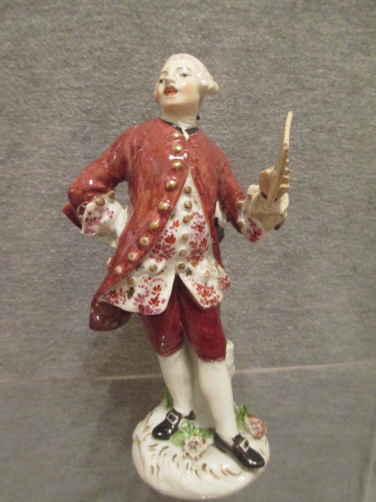 Chanteuse De Ballades En Porcelaine De Meissen 1740-50