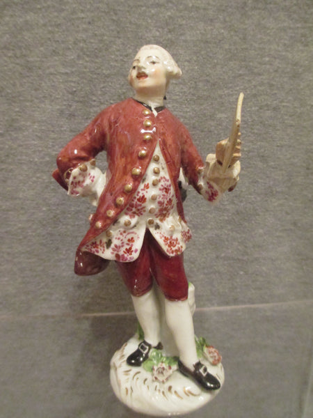 Chanteuse De Ballades En Porcelaine De Meissen 1740-50