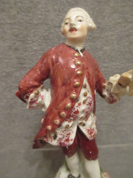 Chanteuse De Ballades En Porcelaine De Meissen 1740-50