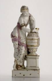 A Ludwigsburg figure of Artemisia circa 1766