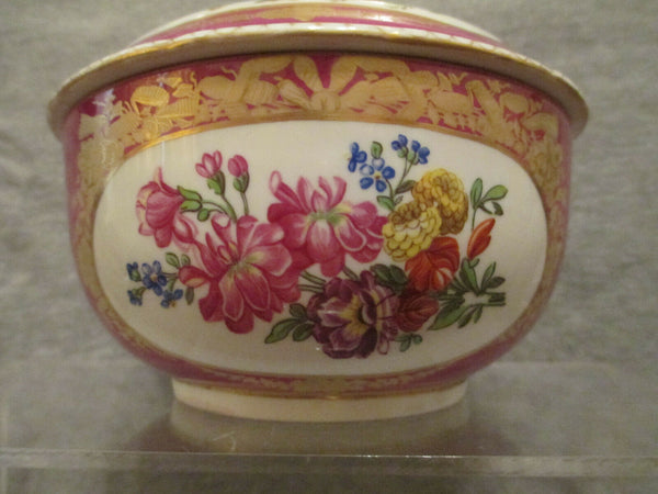 Porcelaine Meissen Marcolini, Pot à couvercle Puce (2)