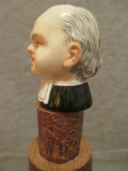 Flaschenkorken / Bouchon Ministre En Porcelaine De Meissen, 19ème Siècle