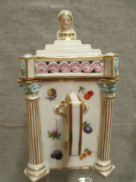 Meissen Porcelain Scenic Coffee Pot, 1880