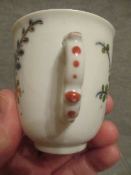 Meissen Porcelaine Tischchenmuster Hausmalerie Bécher Début des années 1700...... (No 2) 