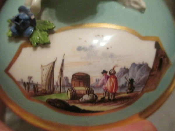 Meissen Porcelain Kauffahrtei Sucrier, Sugar Bowl ...1730