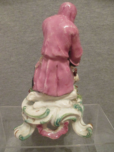 Chelsea Porcelain Figure Emblematic of Winter, The Seasons..1765 Very Rare