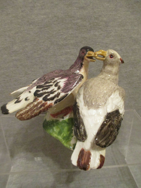 Meissen Porcelain Doves, Early 1700's Very Rare!