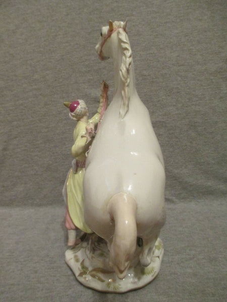 Dompteur de chevaux turc en porcelaine de Meissen, 1840